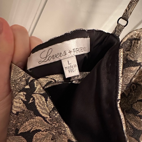 Revolve - Lovers + Friends Abbie Fit and Flare Sweetheart Dress - Picture 7 of 9